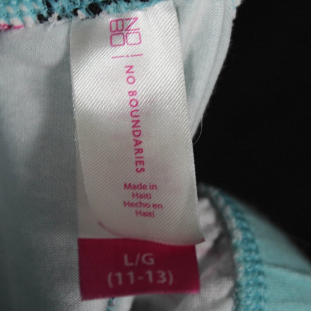 Mint Blue Whimsical Cat w/Glasses and Bow Tie Leggings - Picture 8 of 8